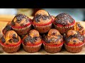Comment faire les meilleurs muffins 🧁 Recette de muffins moelleux à la vanille et au chocolat