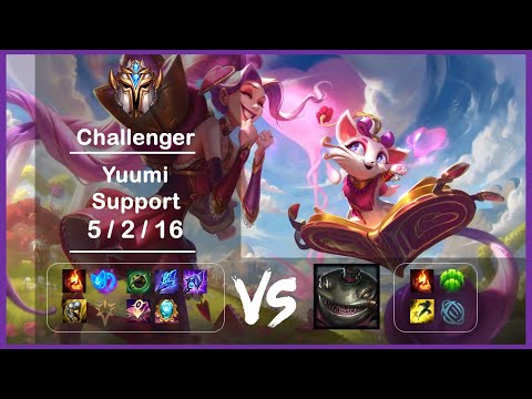 KR Challenger Replays Support Yuumi vs Tahm Kench Ep.3182