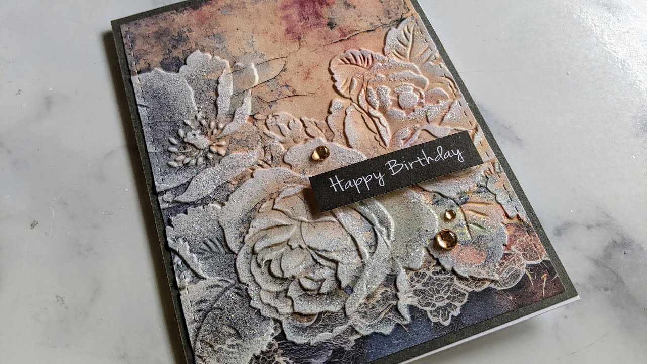 Easiest Embossing Folder Technique Ever!