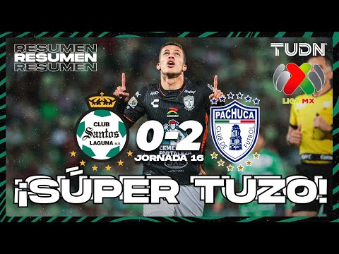 Resumen y goles | Santos 0-2 Pachuca | CL2024 - Liga Mx J16 | TUDN