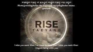 Video thumbnail of "Taeyang (태양)- This Isn't It/Didn't Mean It (이게 아닌데) [English Subs + Romanization +Hangul]"
