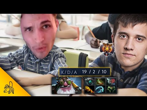 Studying Arteezy's Sniper For Tips! (BSJ Funny Casting)