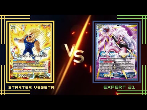 DBS Set 21 Weekly Locals - Starter Vegeta vs Expert 21