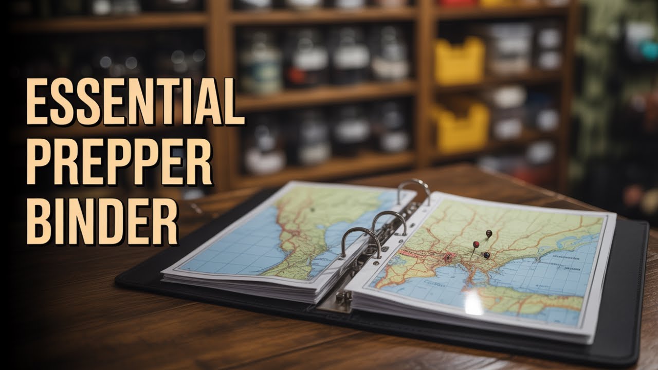 Building the Survival Binder Every Prepper Needs