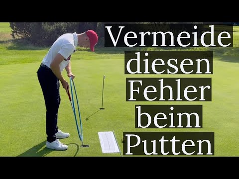 Why you shouldn't putt straight.