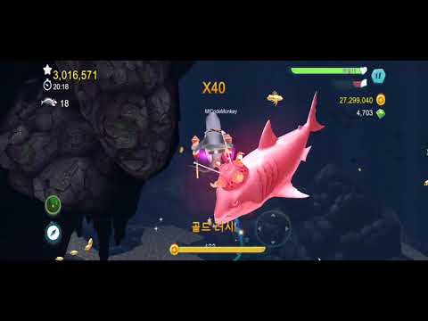 Hungry Shark Evolution - Tiger Shark - Survived Deadbeat