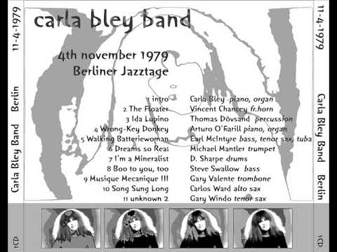 Musique mecanique - Carla Bley Band 1979