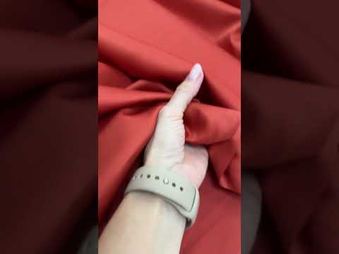 Сатин 300 см кирпичный терракот