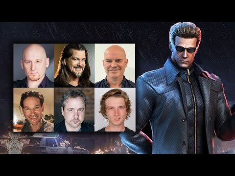 Character Voice Comparison - "Albert Wesker" from Resident Evil Games