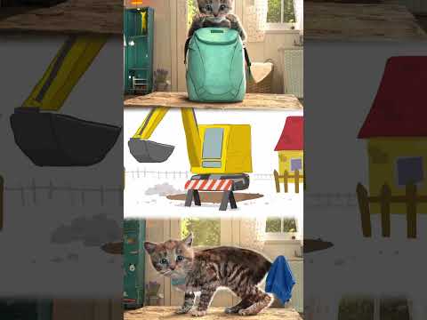 FUN HALLOWEEN LITTLE KITTEN ADVENTURE - KITTEN CARE AND FUN MINI GAMES - LEARN TO COUNT WITH KITTEN