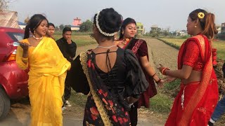 Sajan Mor Aagail Tharu Wedding Dance In ChitwanAJY