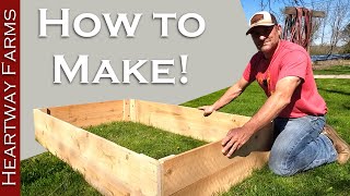 Create Your Own Raised Garden Bed For Less Than $25! Diy Guide Included