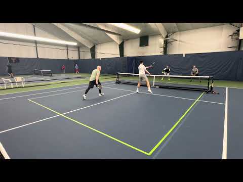 Josh/Scott vs Traci/Danko 27 shot highlight rally Tuesday 4-23-24 at Rocky Hill
