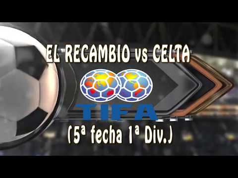 2 EL RECAMBIO vs CELTA 2 (5ª fecha 1ª Div.) - 01/09/2019