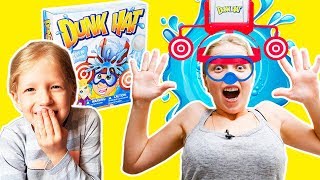 Мокрая ГОЛОВА ЧЕЛЛЕНДЖ! КТО ПРОМОЧИЛСЯ а кто СУХОЙ Игра Dunk Hat От Family Box и Миланы
