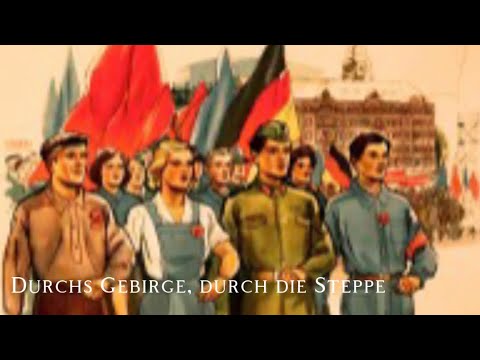 Durchs Gebirge, durch die Steppe- Partisans' Song in German