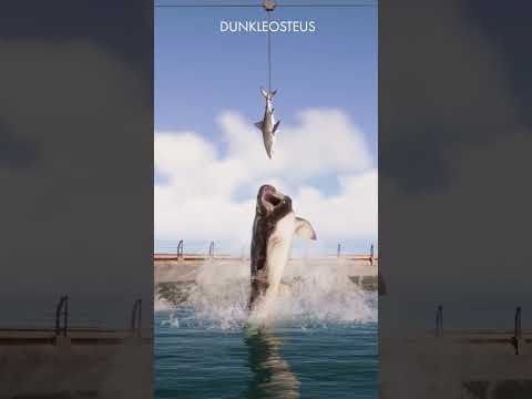 ALL Shark Feeding Animations | MEGALODON, Mosasaurus & More | Jurassic World Evolution 2 #shorts