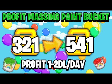 PROFIT MASSING PAINT BUCKET | BIG PROFIT!