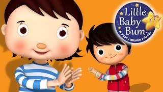Clap Your Hands Song | Nursery Rhymes | By LittleBabyBum!