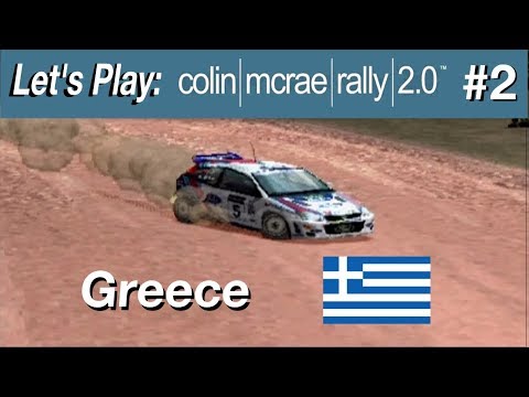 Let's Play Colin McRae Rally 2.0 (PS1) #2 Greece