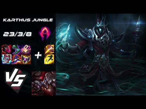 JUNGLE Karthus vs Shaco - NA Grandmaster Patch 14.7
