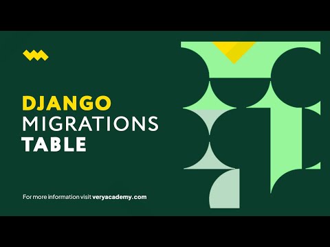 Django Migrations Table | Django Migrations | Shaping Database Schemas thumbnail