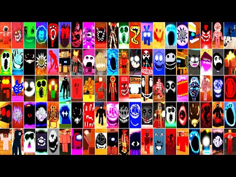ALL 100 NEW Fanmade Entity Jumpscares in Roblox Doors Hotel + Update