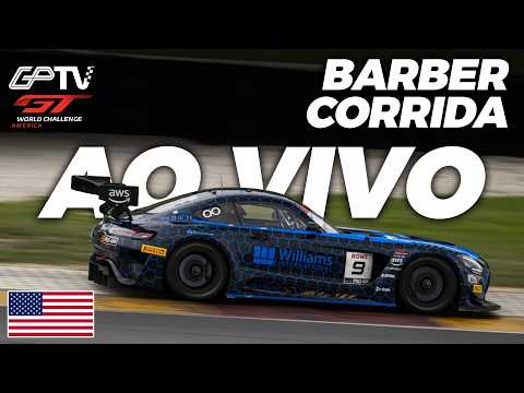 🔴AO VIVO: GTWC AMÉRICA 2026 COM IMAGENS | CORRIDA EM BARBER | 6ª ETAPA