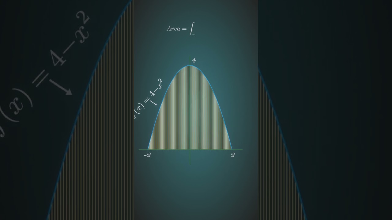 Simple Integral vs Double Integral #calculus #maths
