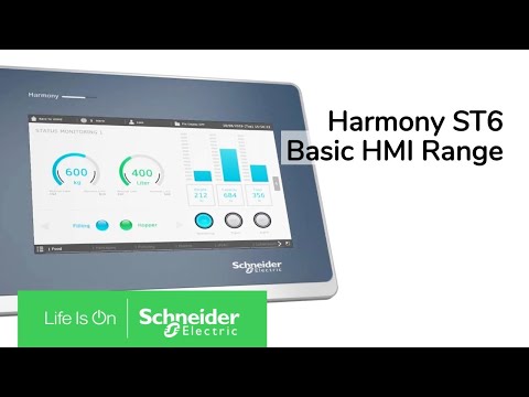 Harmony ST6 - 施耐德電機的入門級 HMI
