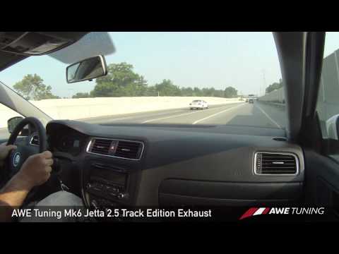 AWE Tuning Mk6 VW Jetta 2.5L Track Edition Exhaust