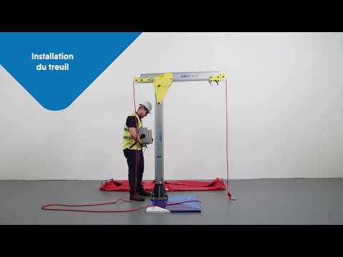 Potence de levage mobile aluminium TDAVIT