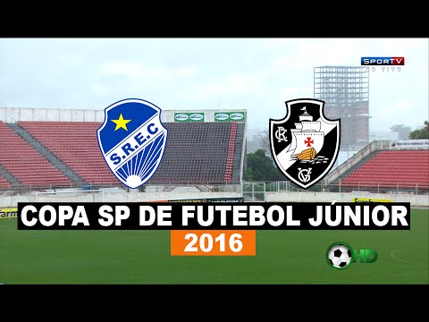 Gols - São Raimundo-RR 1 x 1 Vasco - Copa SP De Futebol Júnior - 05/01/2016 - Futebol HD