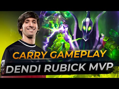 Dendi plays Carry Rubick MVP | Full Gameplay Dota 2 Replay