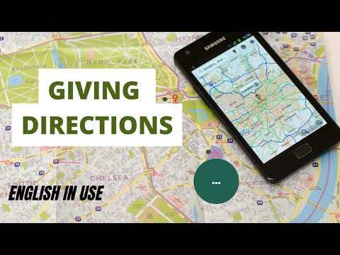 I'm Lost. Giving And Asking For Directions  in English | Essential Phrases for Lost Moments