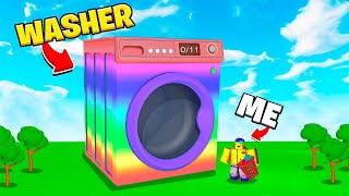Doing my Laundry in Roblox.. 👕🧦👚
