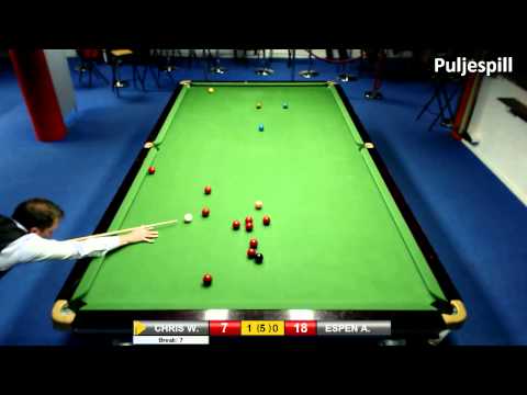 NM 2014 - Puljespill - Chris W v Espen A