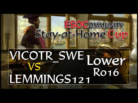 [AoE3] Victor_swe vs lemmings121 — Ro16 LB — $750 ESOC Stay-at-Home Cup ⚔️