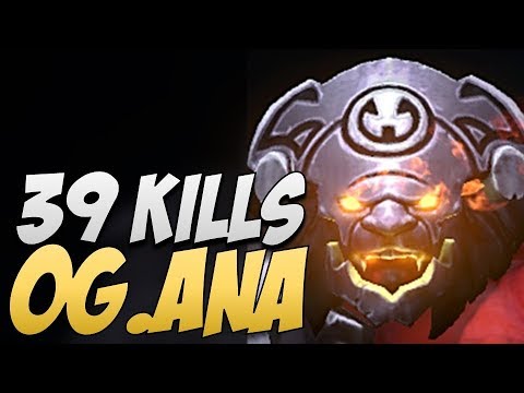 OG.Ana Axe with INSANE 39 KILLS | Dota Gameplay