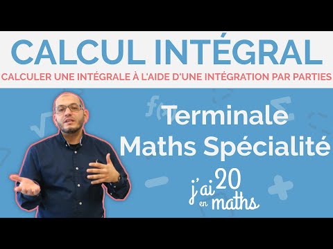 Calculate an integral using integration by parts - Integral calculus - Specialty Maths