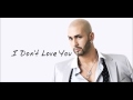 Massari I don't love you Lyrics 