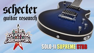 Video thumbnail for Топовая электрогитара SCHECTER SOLO-II SUPREME by Гитарная Лаборатория