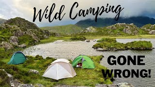 Wild Camping Gone Wrong! It started off so good!