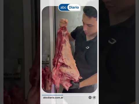 Chubut: te mostramos todos los cortes de burro que se degustarán este jueves en Trelew  🥩🐴 La carne…