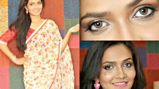 Image for video on Day Time Smokey Eye Look | How To Style a Saree by Bakeup & Makeup
