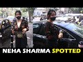 Neha Sharma Spotted For The First Time After Lockdown At Bandra Mumbai