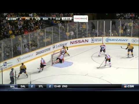 2014 12 27 Philadelphia Flyers vs. Nashville Predators