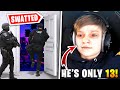 5 Youngest Fortnite Streamers Swatted Live On Stream!