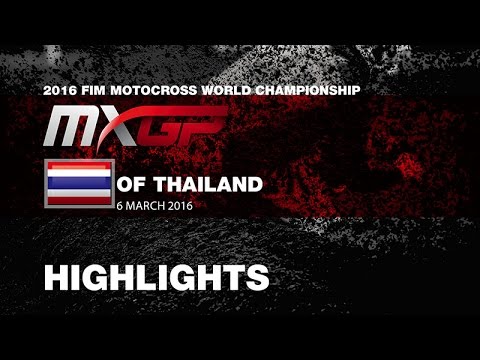 MXGP of Thailand MXGP Qualifying Highlights 2016 - motocross
