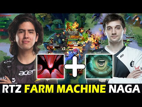 ARTEEZY FARM MACHINE NAGA ft. LEOSTYLE - WOMBO COMBO | DOTA 2 Gameplay